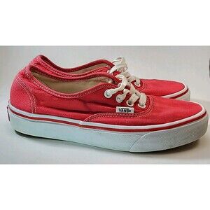 VANS Old Skool Racing Red Mens Sz 6 Womena Sz 7.5